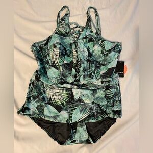 Torrid Flirt Tropical Print Swimwear